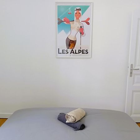 102 - Appart Renove Avec Grand Salon Et 1 Chambre - Tram Et Clinique Mutualiste A 1 Min Grenoble Eksteriør bilde