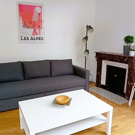 102 - Appart Renove Avec Grand Salon Et 1 Chambre - Tram Et Clinique Mutualiste A 1 Min Grenoble Eksteriør bilde