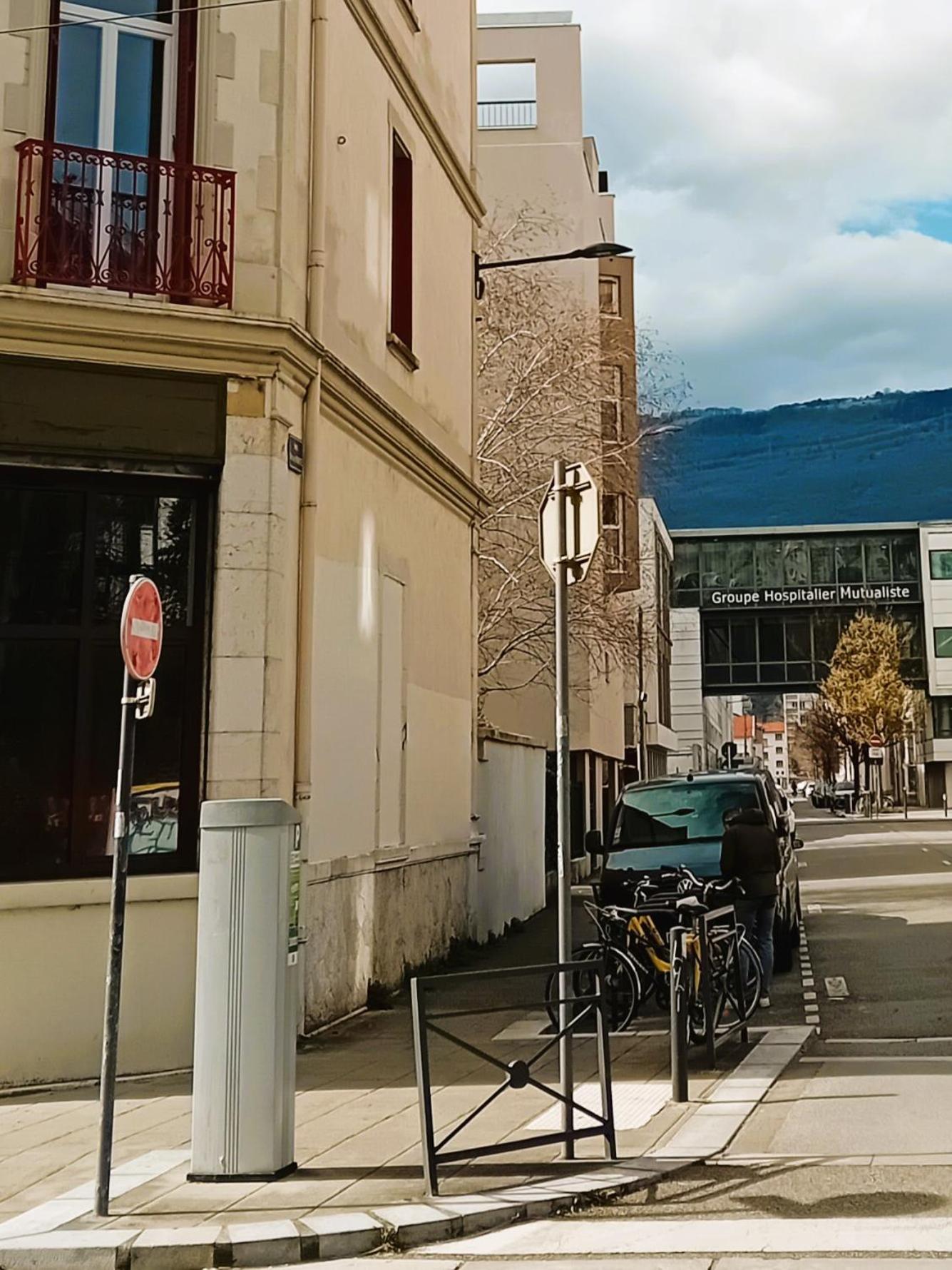 102 - Appart Renove Avec Grand Salon Et 1 Chambre - Tram Et Clinique Mutualiste A 1 Min Grenoble Eksteriør bilde