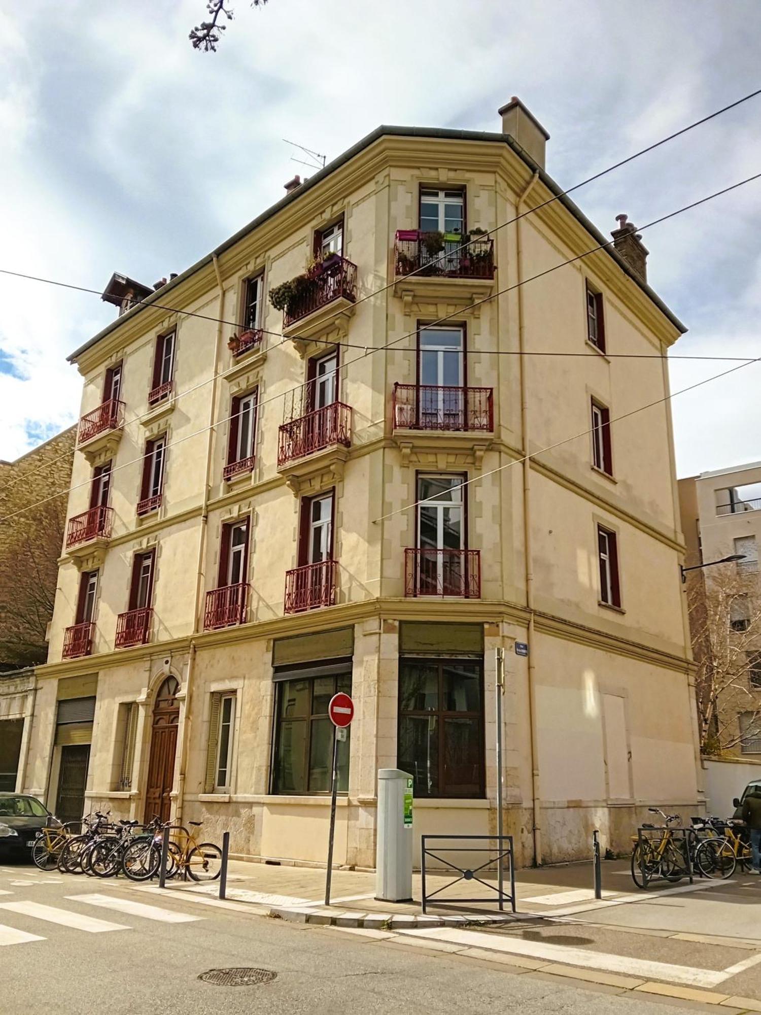 102 - Appart Renove Avec Grand Salon Et 1 Chambre - Tram Et Clinique Mutualiste A 1 Min Grenoble Eksteriør bilde